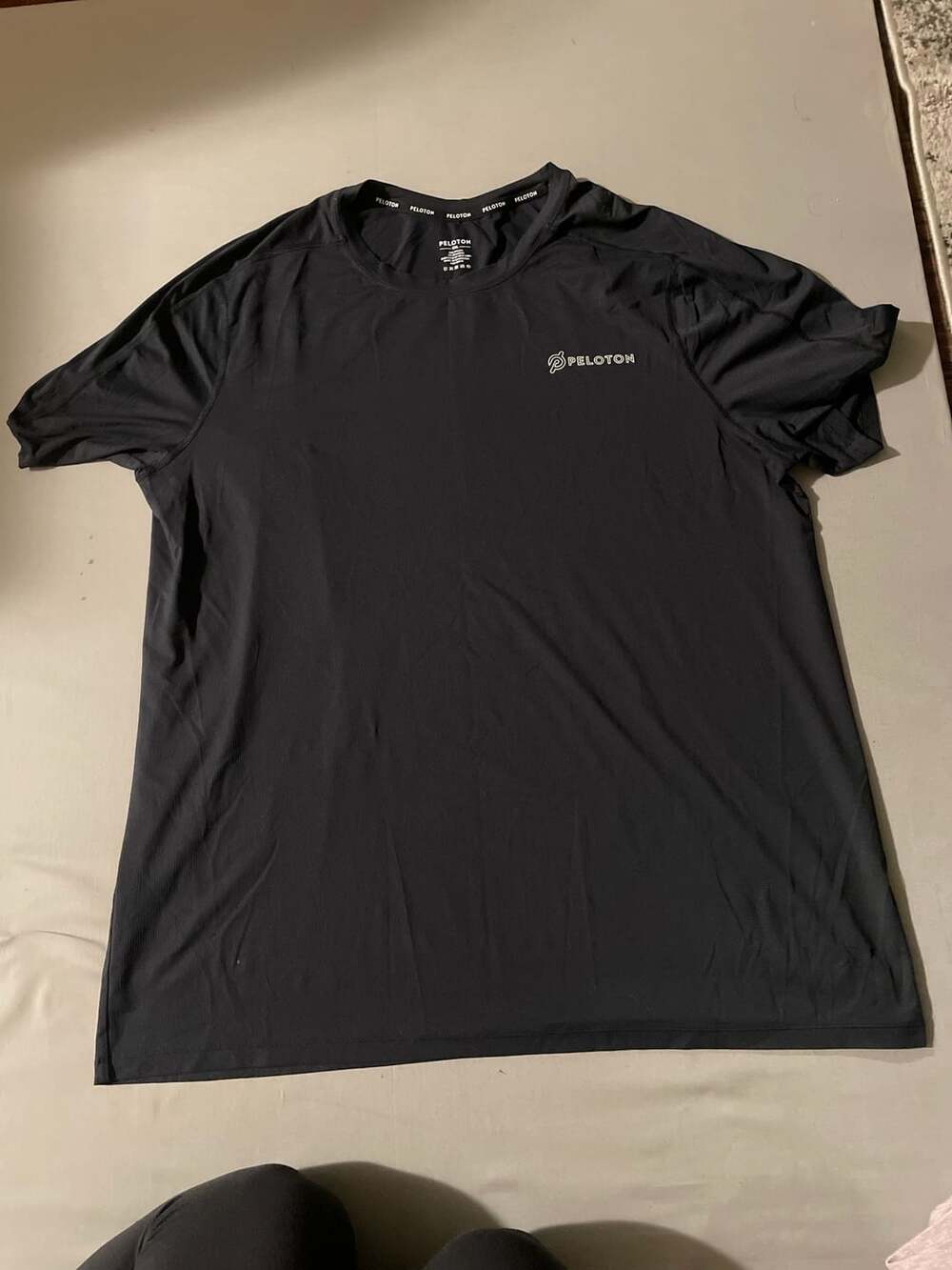Peloton Athletic T-Shirt XXL Black Workout Shirt Activewear